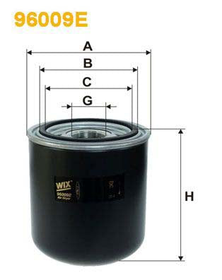 WIX Filters 96009E Air Dryer, Compressed-Air System