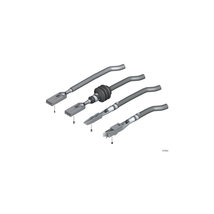 Genuine BMW Mini 12520007253 E87 E92 RR31 Blade Terminal Contact Mdk4 2.8 W. Wire 2,5 mm²/SN (Inc. 330dX)