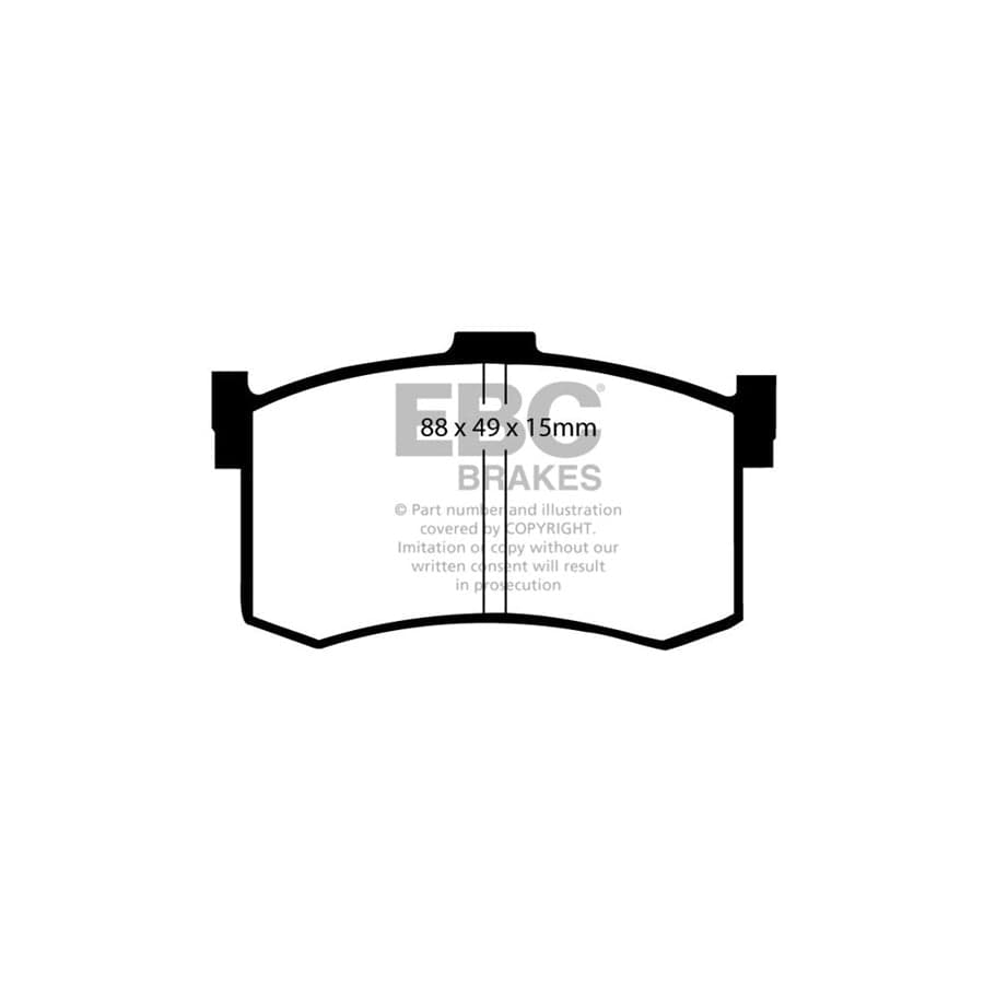 EBC PDKR431 Hyundai Sonata Ultimax Rear Brake Pad & Plain Disc Kit 2 | ML Performance UK Car Parts