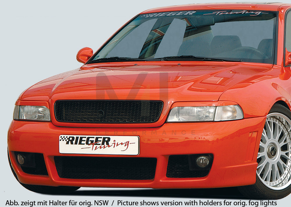 Rieger 00055025 Audi B5 A4 Front Bumper - RS4-Look 1 | ML Performance UK Car Parts