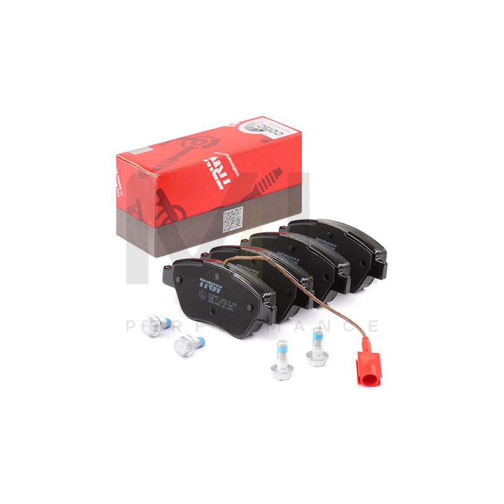 TRW Cotec Gdb1482 Brake Pad Set Incl. Wear Warning Contact, With Brake Caliper Screws