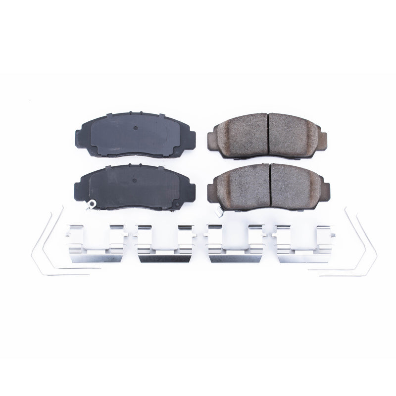 PowerStop Power Stop 11-14 Acura TSX Front Z17 Evolution Ceramic Brake Pads w/Hardware
