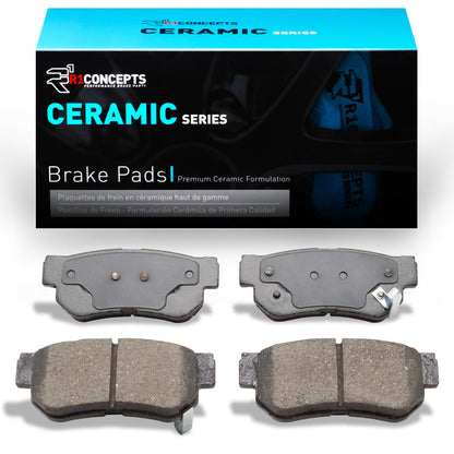 R1 Concepts R1 99-10 Hyundai SANTA FE Rear R1 Ceramic Brake Pads