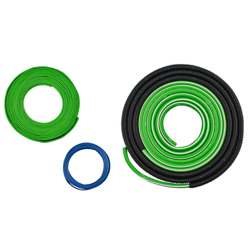 DS18 4-GA Amplifier Install Kit Advance- Green