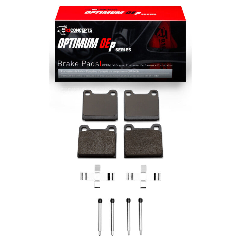 R1 Concepts R1 63-65 Porsche 356 Front Optimum OE Pads & Hardware Kit