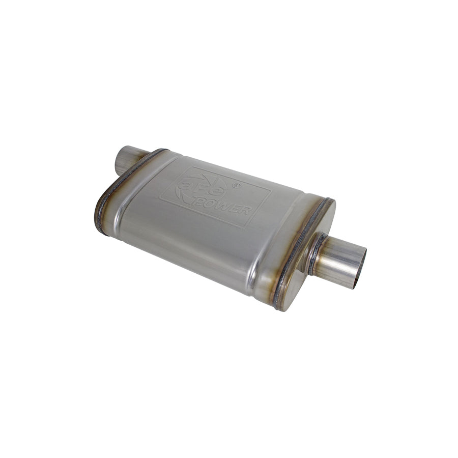 aFe 49M00029 2-1/2 IN ID Offset/Center x 9 IN W x 4 IN H x 14 IN L - Oval Body Muffler