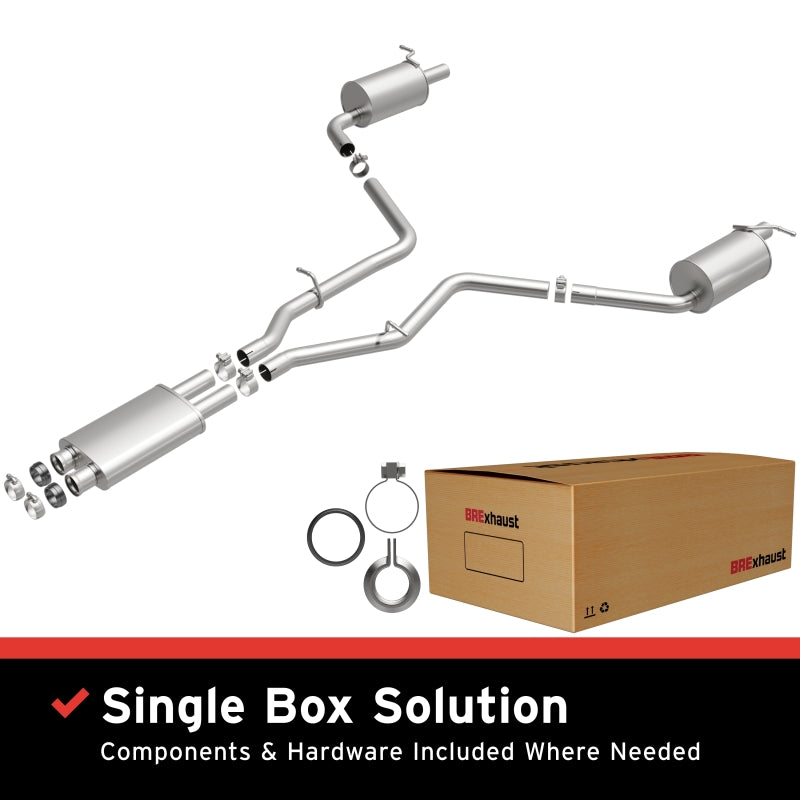 Magnaflow BRExhaust Exhaust Kit - 10-16 Mercedes E350 3.5L