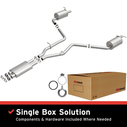 Magnaflow BRExhaust Exhaust Kit - 10-16 Mercedes E350 3.5L