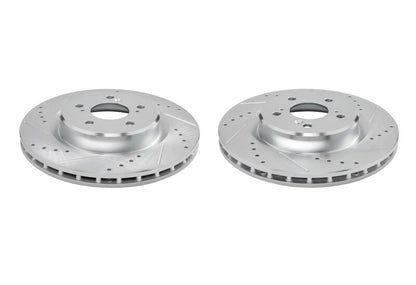 PowerStop Power Stop 21-23 Acura TLX Front Drilled & Slotted Rotor - Pair