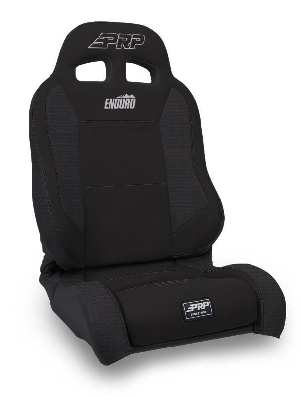 PRP Seats PRP EnduroTrek Reclining Suspension Seat - Black Suede - Driver