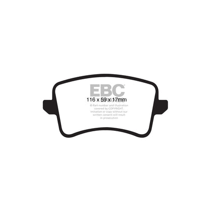 EBC PD40K201 Audi B8 Ultimax Pad & Plain Disc Kit - TRW Caliper (Inc. A5 & S4) 3 | ML Performance UK Car Parts