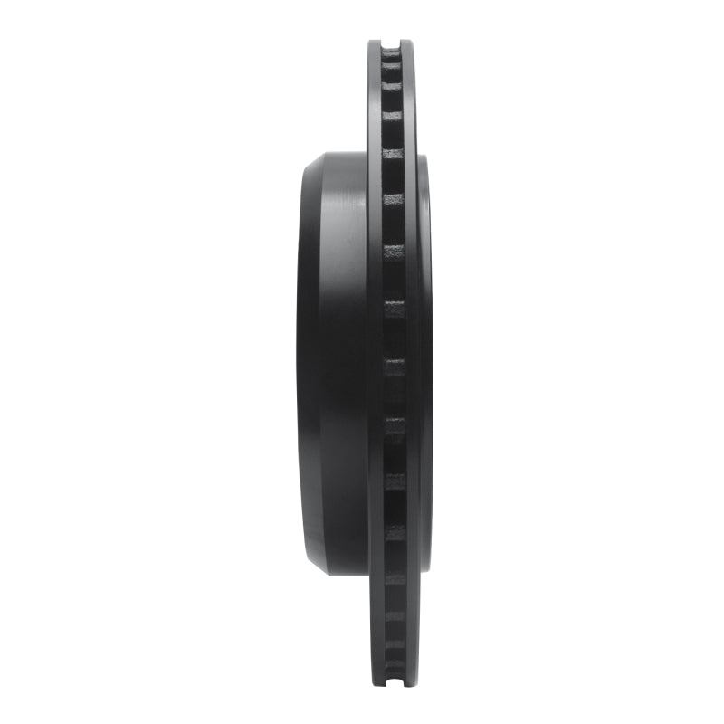 R1 Concepts R1 11-25 Dodge Durango Rear Left Drilled & Slotted Black Brake Rotor