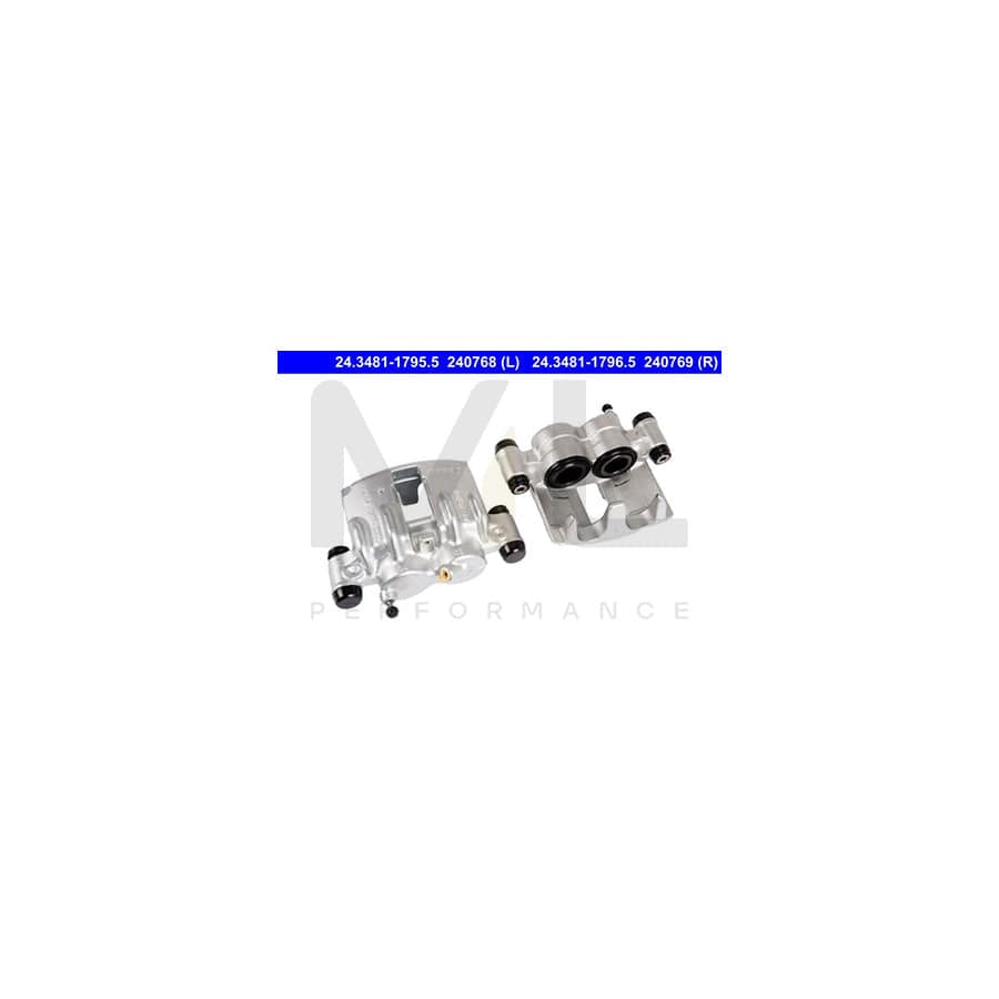 ATE 24.3481-1796.5 Brake Caliper without holder