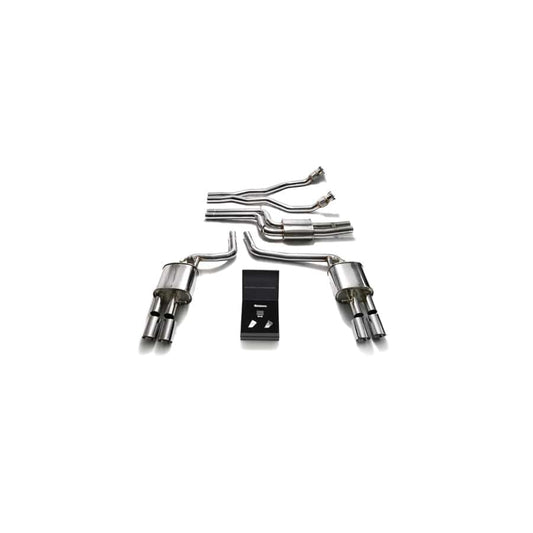Armytrix AUBS2-QS11C Valvetronic Exhaust System Audi A5/S5 Coupe | Cabriolet B8 3.0L TFSI V6 2008-2016 with  Quad Chrome 3.5"