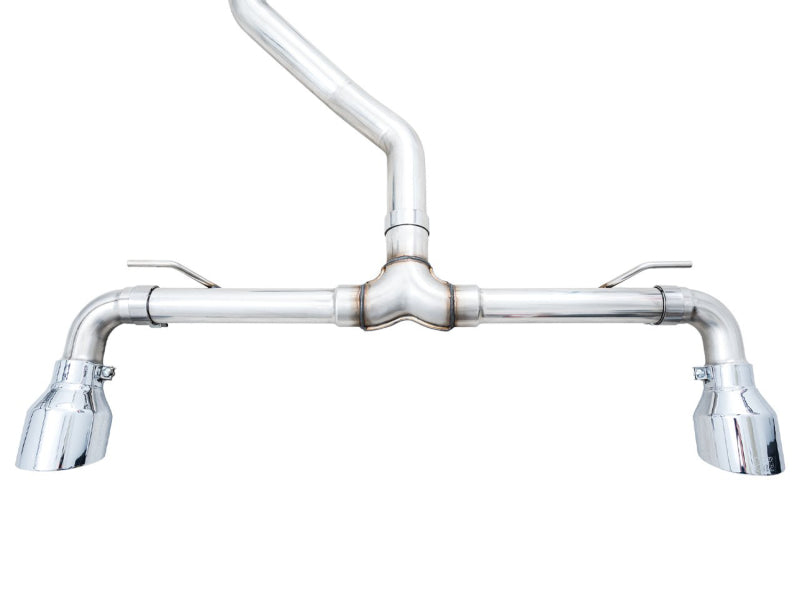 AWE Tuning 2022 VW GTI MK8 Touring Edition Exhaust - Chrome Silver Tips