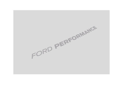 Ford Racing Ford Performance Bronco Windshield Banner - Silver