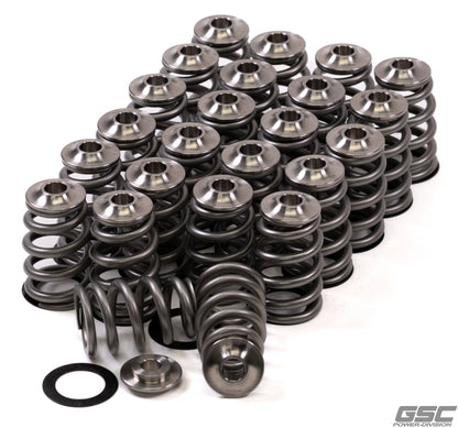 GSC Power Division GSC P-D Nissan VQ35 Conical Valve Spring and Titanium Retainer Kit