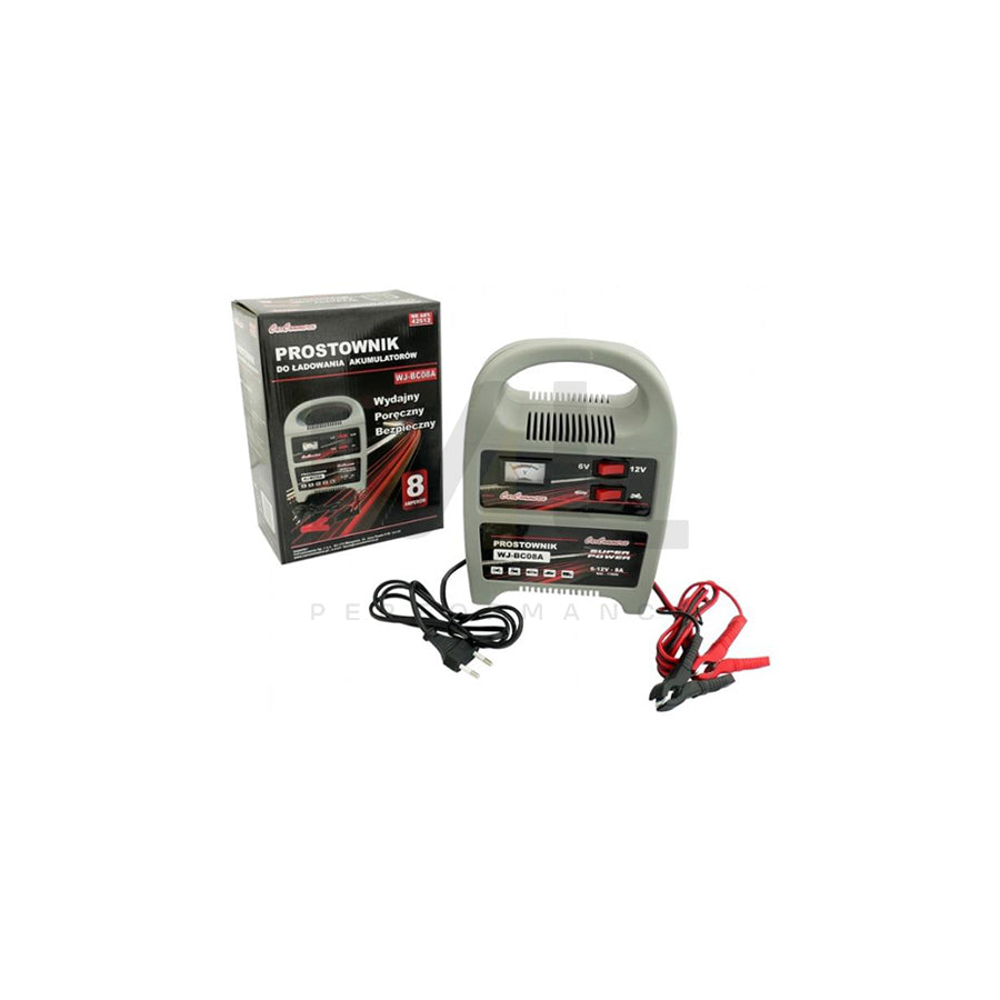 CARCOMMERCE 42512 Battery Charger portable, 8A