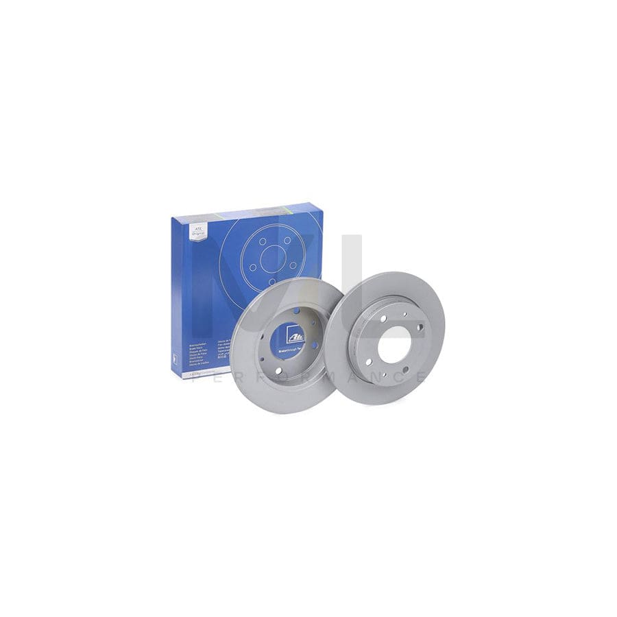 ATE 24.0110-0304.1 Brake Disc Solid, Coated  - 1 piece