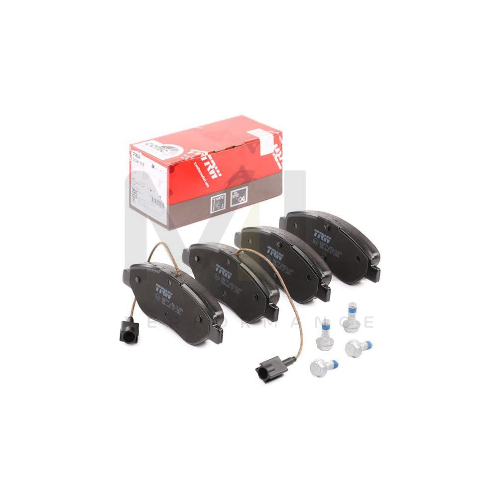 TRW Cotec Gdb1855 Brake Pad Set Incl. Wear Warning Contact, With Brake Caliper Screws, With Accessories