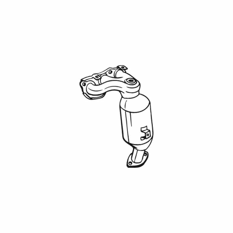 Bosal 090-214 Catalytic Converter for Toyota Yaris II Hatchback (Xp9)