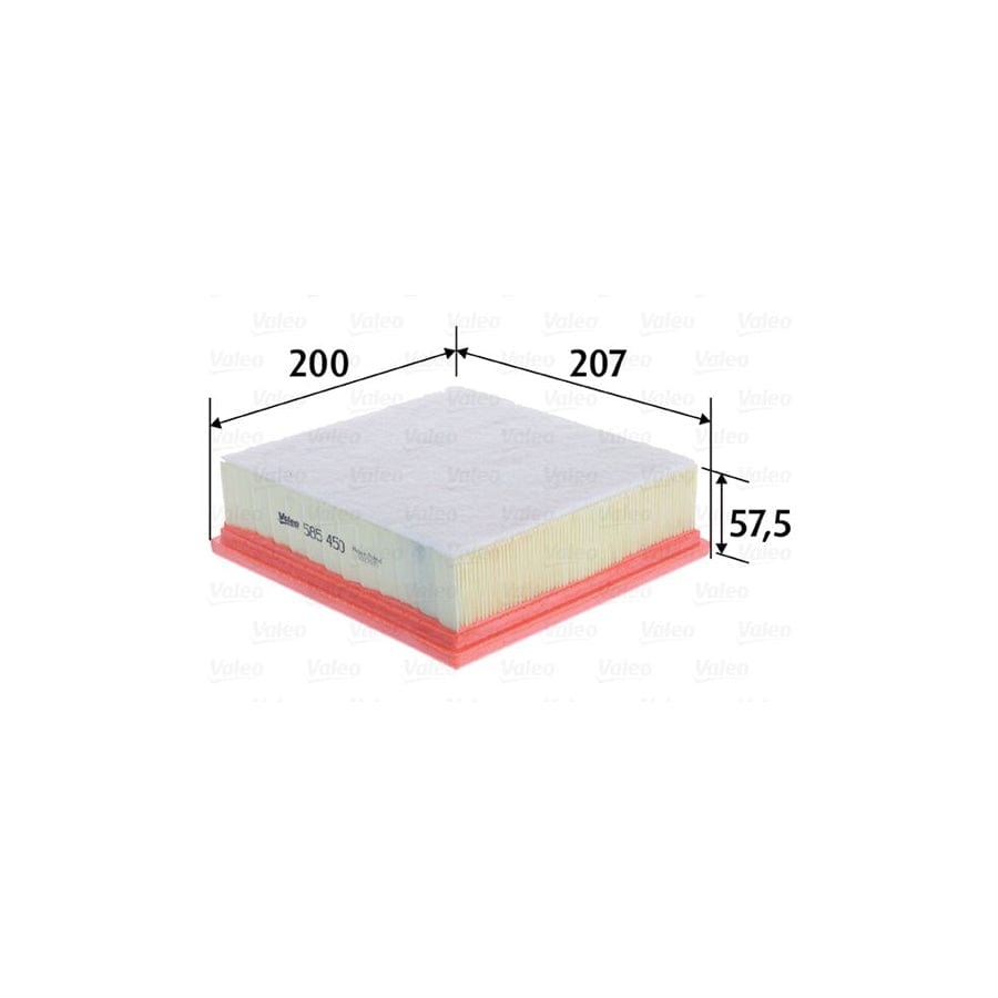 Valeo 585450 Air Filter