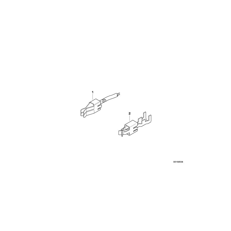 Genuine BMW Mini 12521732592 F03 F39 Single Conductor Seal 0,13-1,0 mm² (Inc. Cooper)