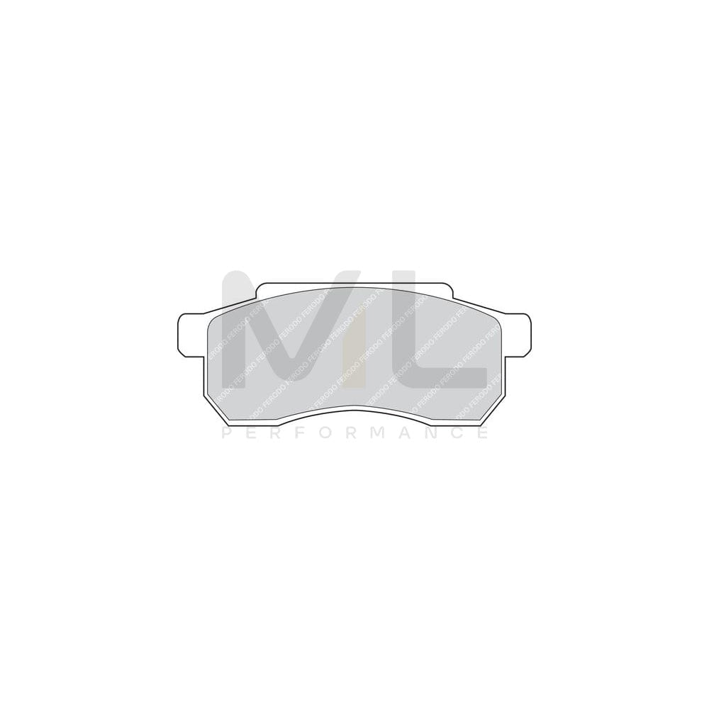 Ferodo Premier FDB305 Brake Pad Set Not Prepared for Wear Indicator
