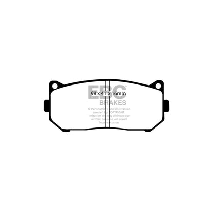 EBC PD40K1001 Kia Shuma Ultimax Pad & Plain Disc Kit - Sumitomo Caliper 3 | ML Performance UK Car Parts