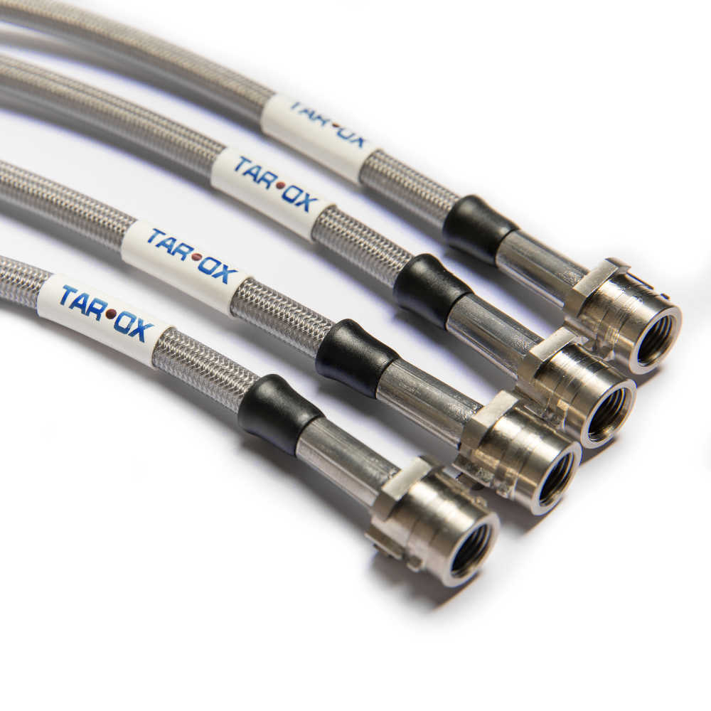 TAROX TX-JN-0200-3 Braided Brake Hoses - Jenson Interceptor 2
