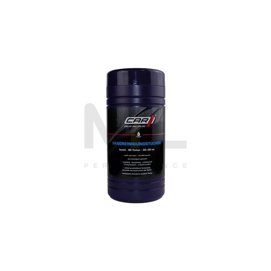 CAR1 CO 3311 Hand cleaning wipes Tin, Quantity: 80