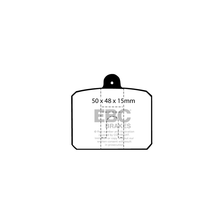 EBC DP159 Skoda Ultimax Front Brake Pads 2 | ML Performance UK Car Parts