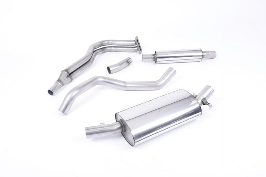 MillTek MCXVW205 Volkswagen Golf Manifold-back Resonated (Quieter) for fitment to the OE Cast Manifold