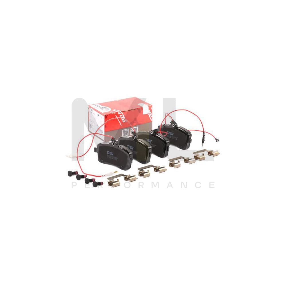 TRW Cotec Gdb1594 Brake Pad Set For Peugeot 407 Incl. Wear Warning Contact, With Brake Caliper Screws, With Accessories
