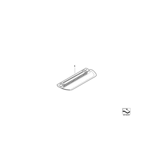 Genuine BMW 63256927568 E63 Third Stoplamp CREMEBEIGE (Inc. 630i, 650i & M6)