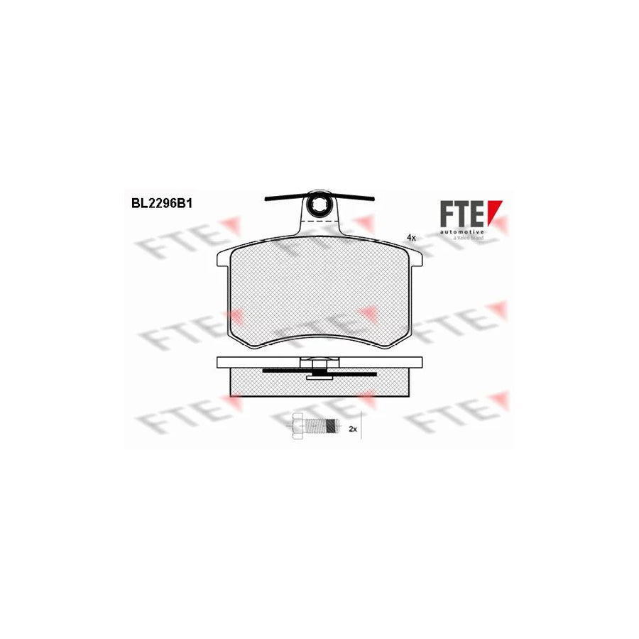 FTE 9010699 Brake Pad Set