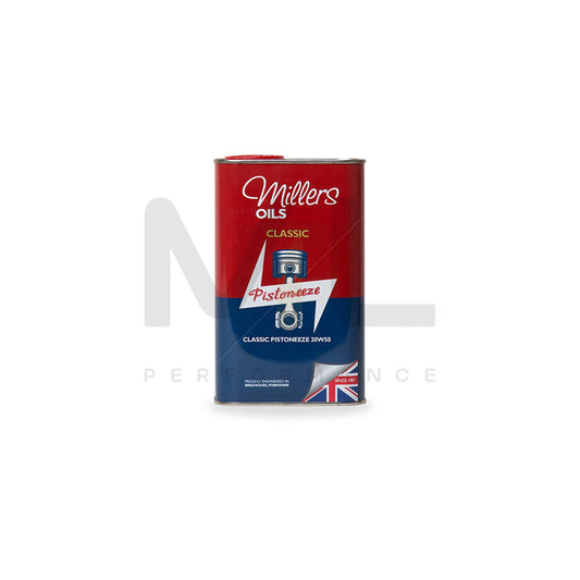 Millers Oils Classic Pistoneeze 20W-50 Mineral Engine Oil 1l | Engine Oil | ML Car Parts UK | ML Performance