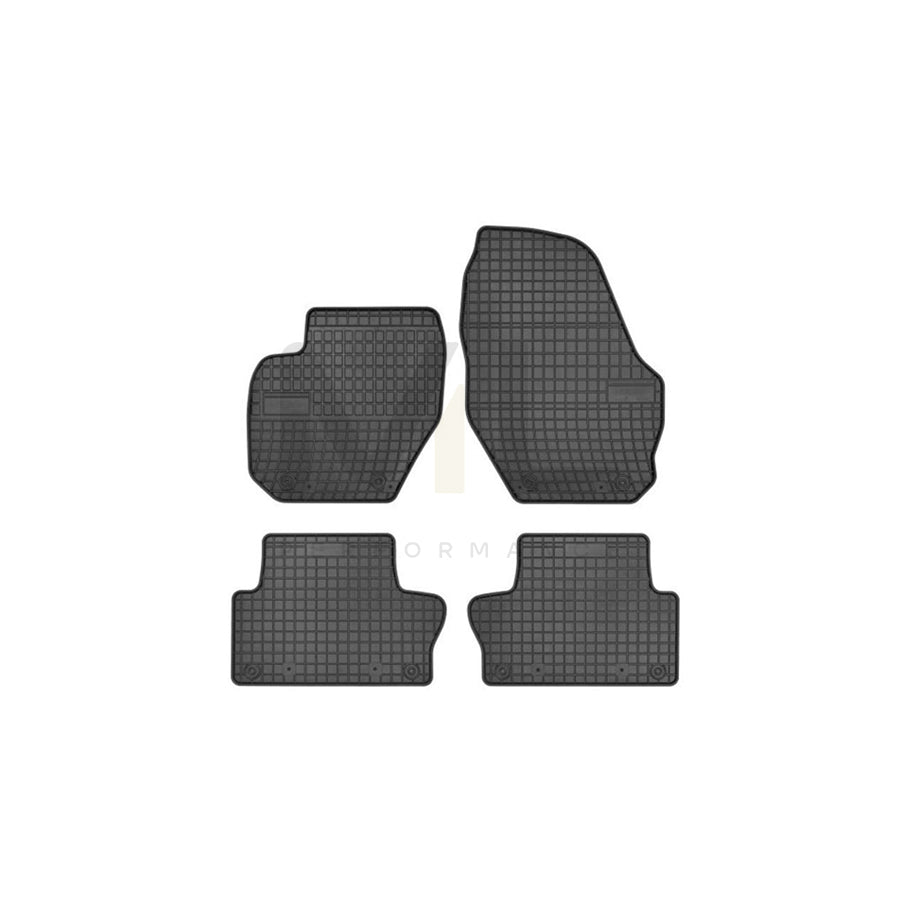 FROGUM Tailored 0942 Floor mat set for VOLVO XC60 I (156) Elastomer, Front and Rear, Quantity: 4, Black, (LHD)