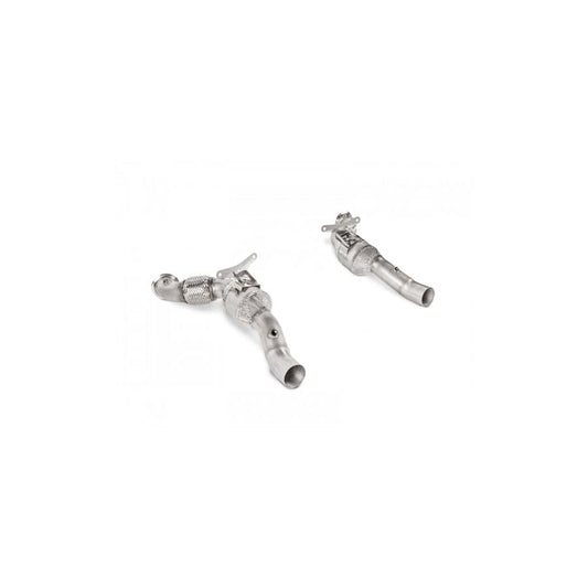 Akrapovic L-FE/SS/1 Ferrari 488 Link Pipe Set w Cat (SS) | ML Performance UK Car Parts