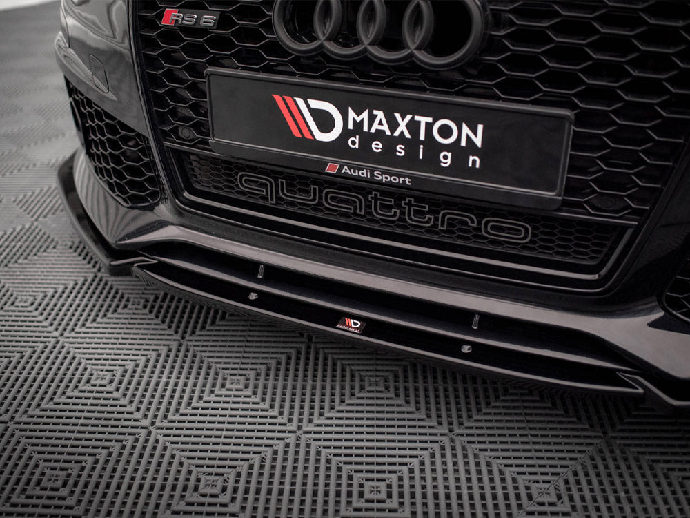 Maxton Design Audi A6 Rs6 Look C7 (2011-2017) Front Splitter