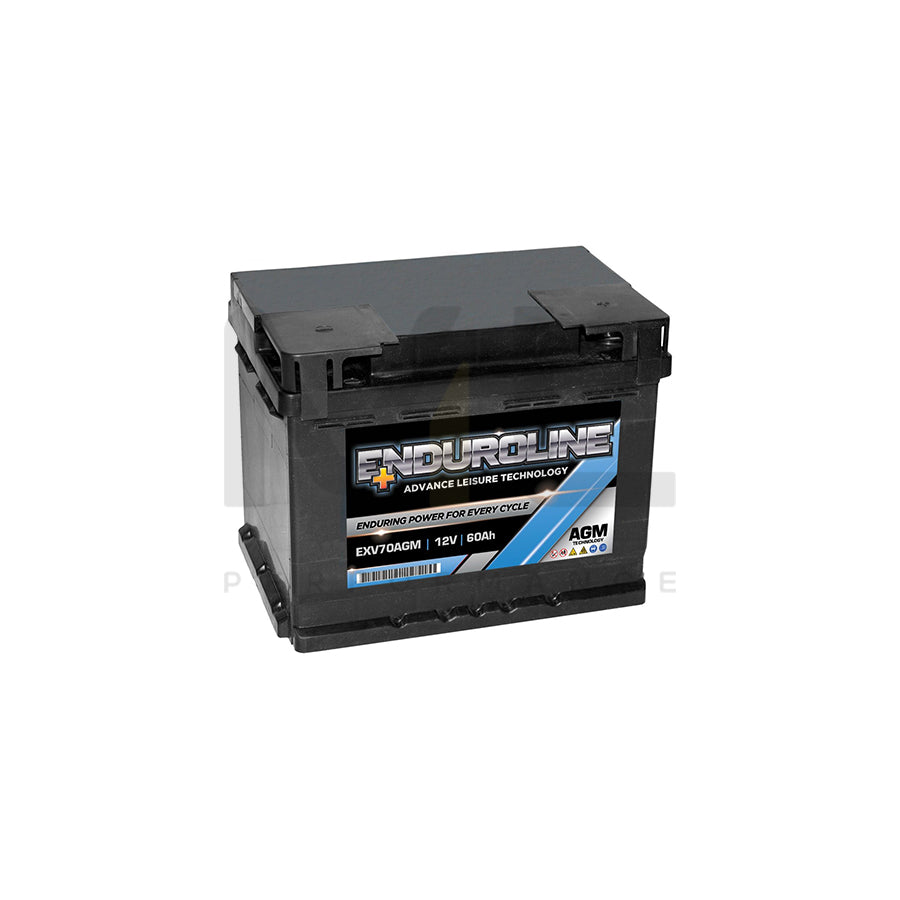 Enduroline EXV70AGM AGM Leisure Battery 60Ah