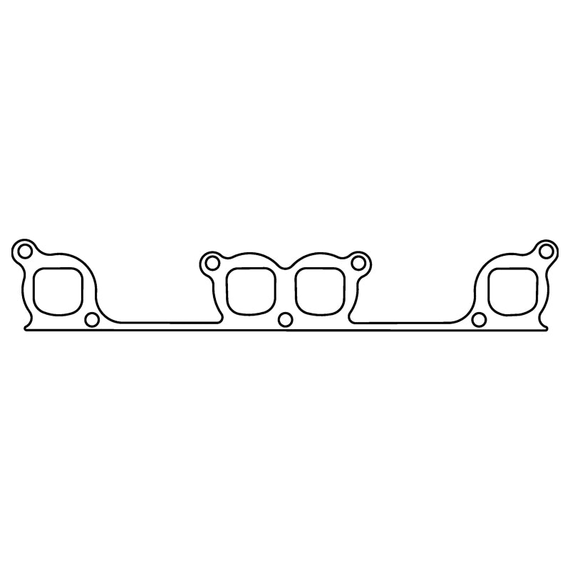 Cometic Gasket Cometic Chevy Gen1 SB V8 .064in AM Exhaust Mani Gskt Set-1.615in x 1.500in D Ports-Brodix WP262 Head