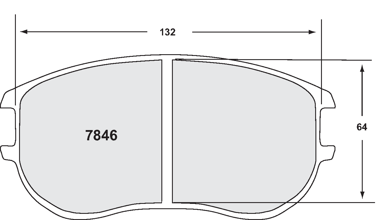PFC 7846.01.29.34 BRAKE PADS RACE 01 CMPD 29MM ZR36