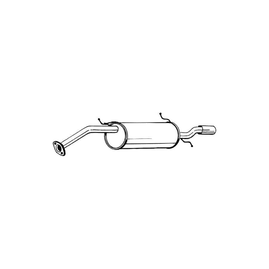 Bosal 278-077 Rear Silencer