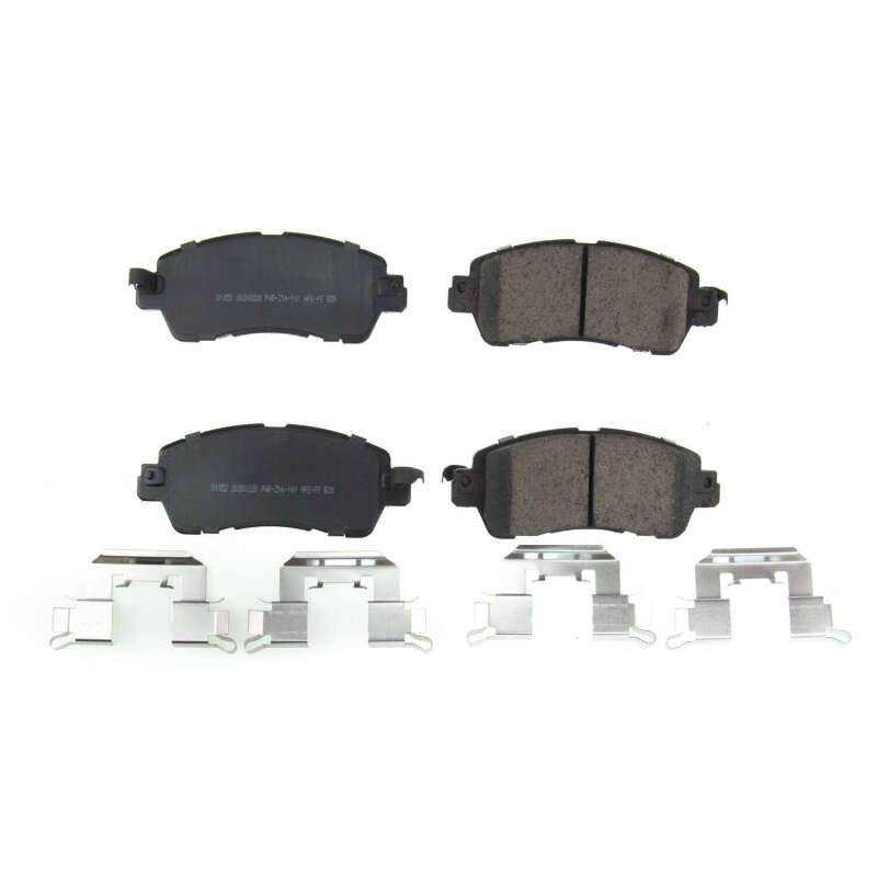 PowerStop Power Stop 2016 Scion iA Front Z17 Evolution Ceramic Brake Pads w/Hardware