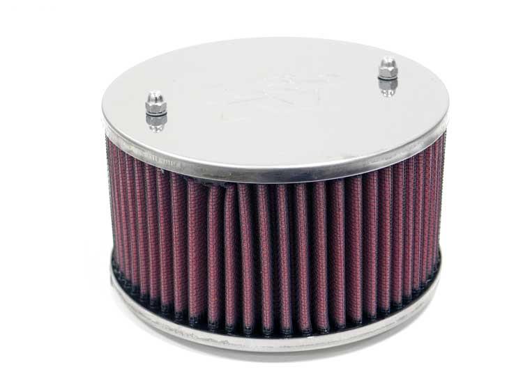 K&N Engineering K&N Universal Custom Air Filter - Round 1.625in Flange / 1.625in ID / 2.75in Overall Height