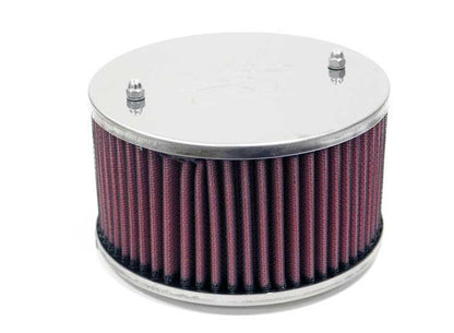 K&N Engineering K&N Universal Custom Air Filter - Round 1.625in Flange / 1.625in ID / 2.75in Overall Height