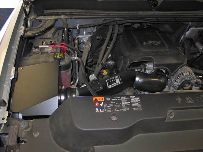 K&N Engineering K&N 11-12 Chevy Silverado 2500/3500 HD / 11-12 GMC Sierra 2500/3500 HD High-Flow Perf Intake Kit