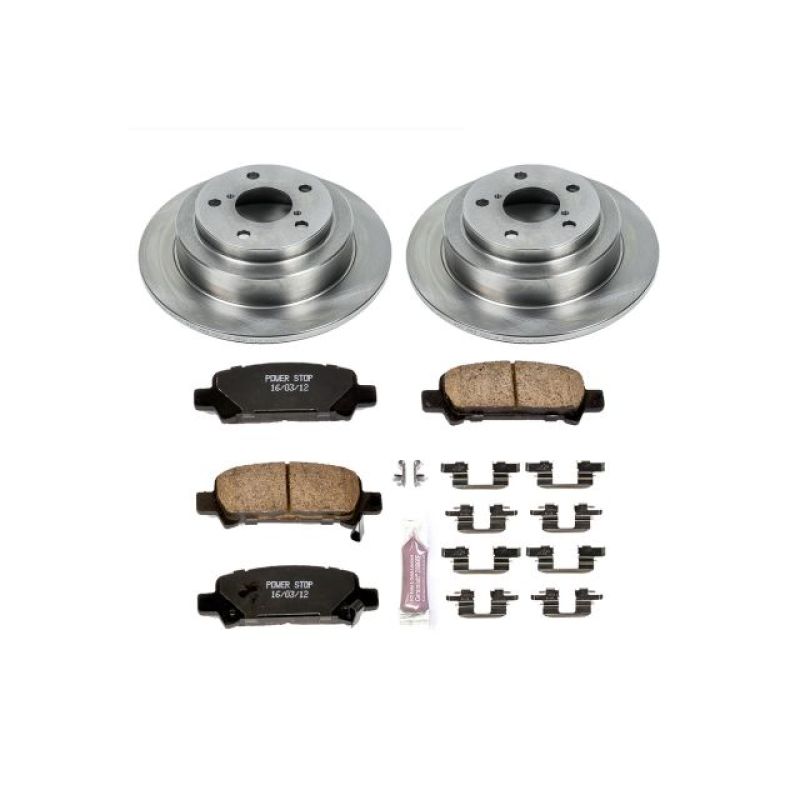 PowerStop Power Stop 98-03 Subaru Forester Rear Autospecialty Brake Kit