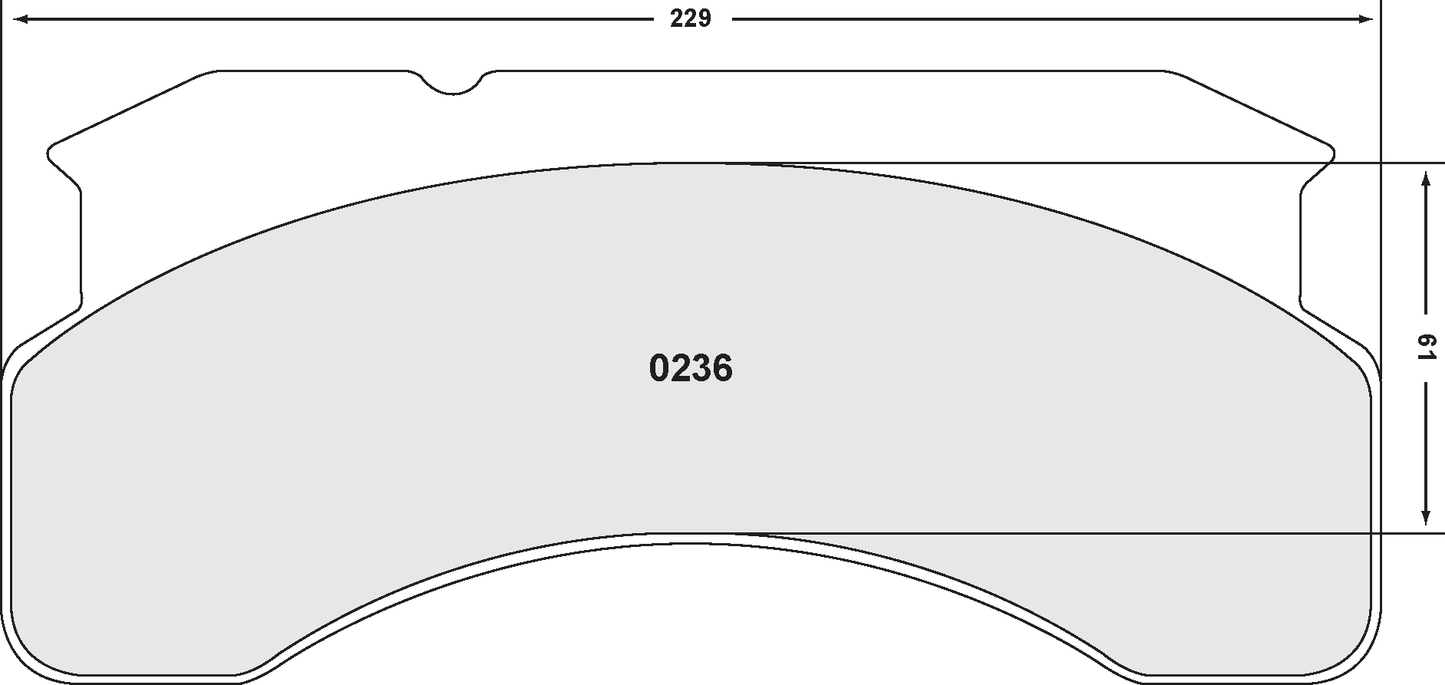 PFC 0236.22 BRAKE PADS Z-RATED CARBON METALLIC D B700 (88-89)